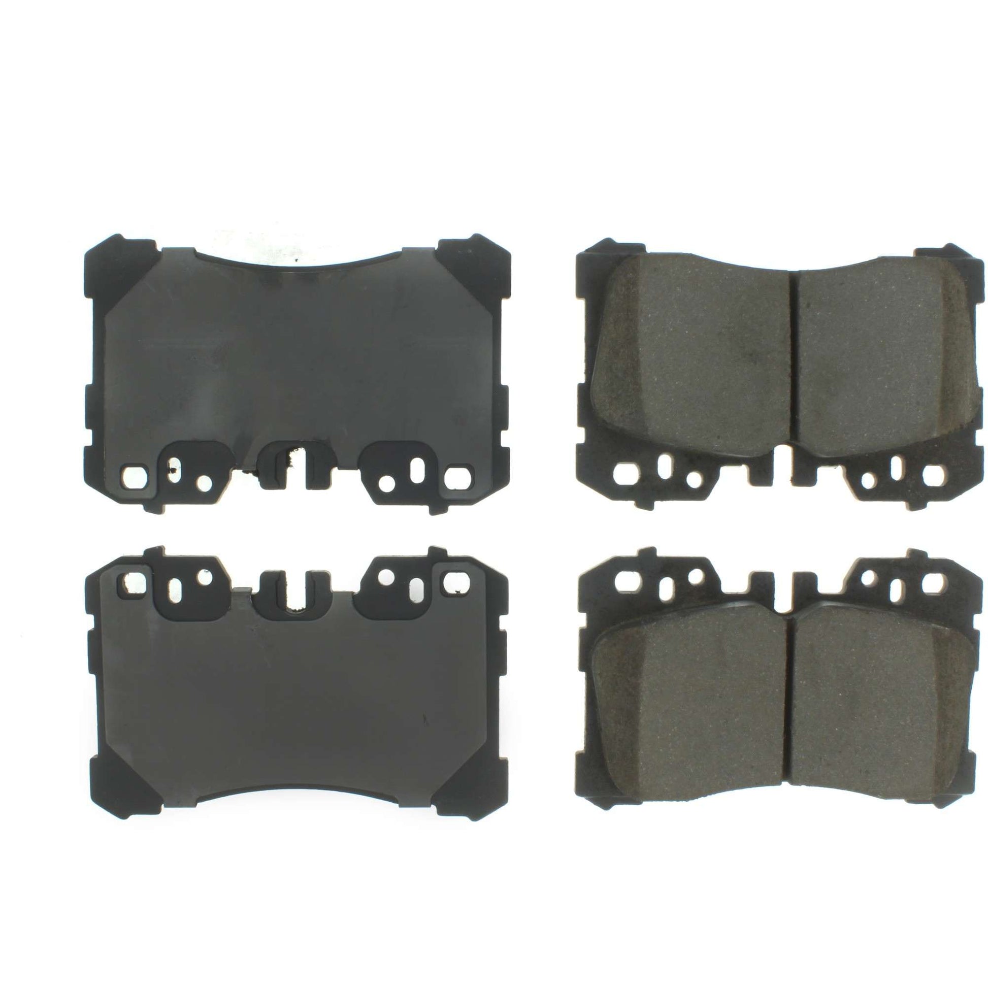 Top View of Front Disc Brake Pad Set CENTRIC 102.12820