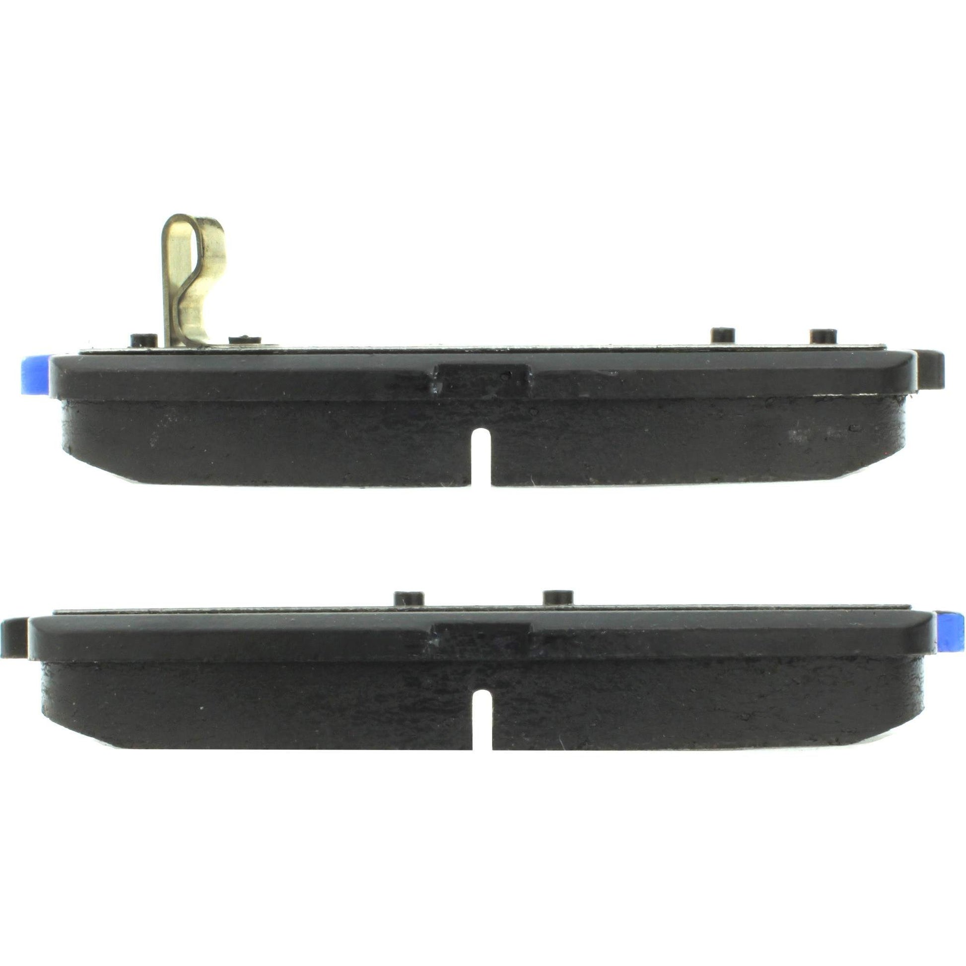 Side View of Rear Disc Brake Pad Set CENTRIC 102.12840