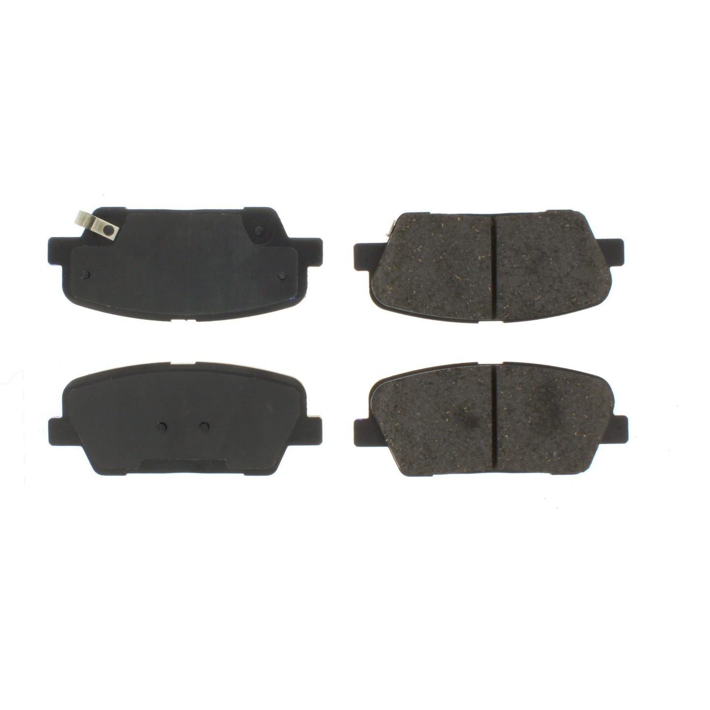 Top View of Rear Disc Brake Pad Set CENTRIC 102.12840