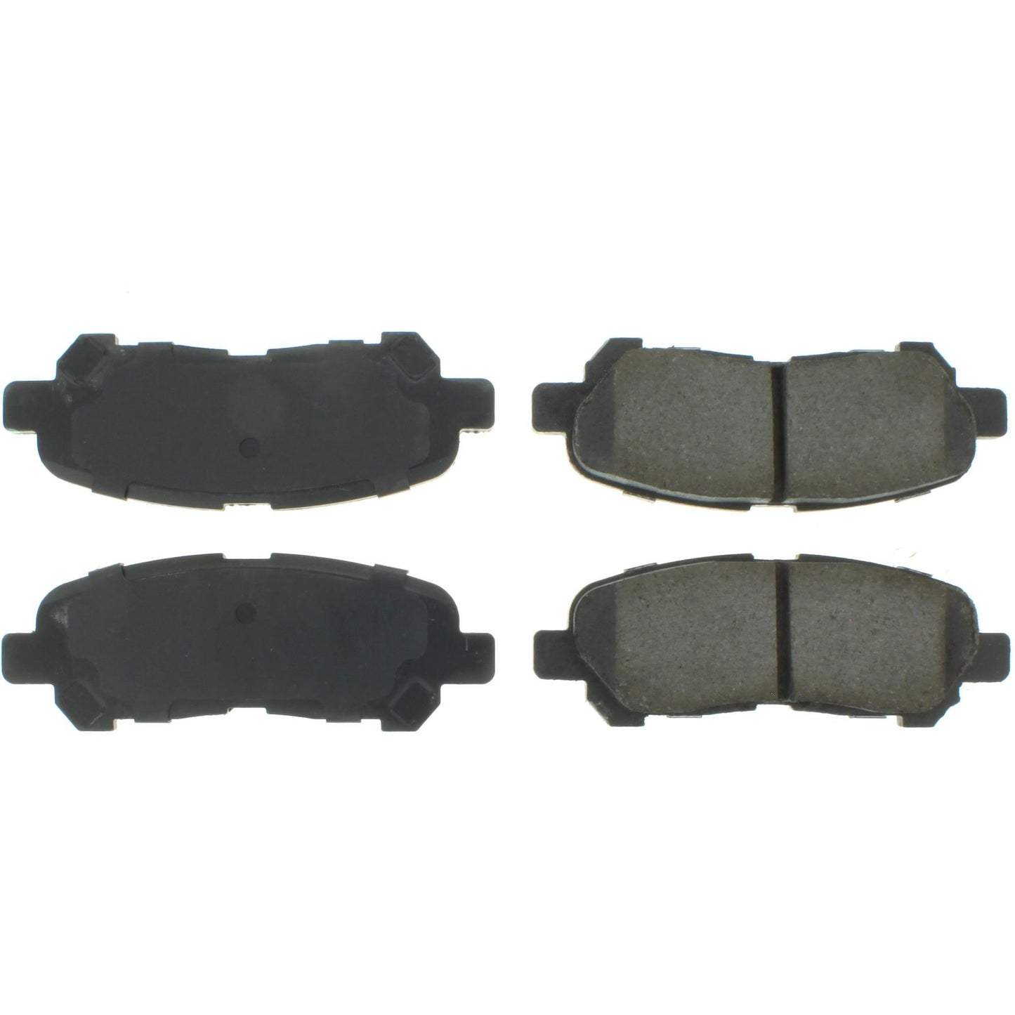 Top View of Rear Disc Brake Pad Set CENTRIC 102.13250