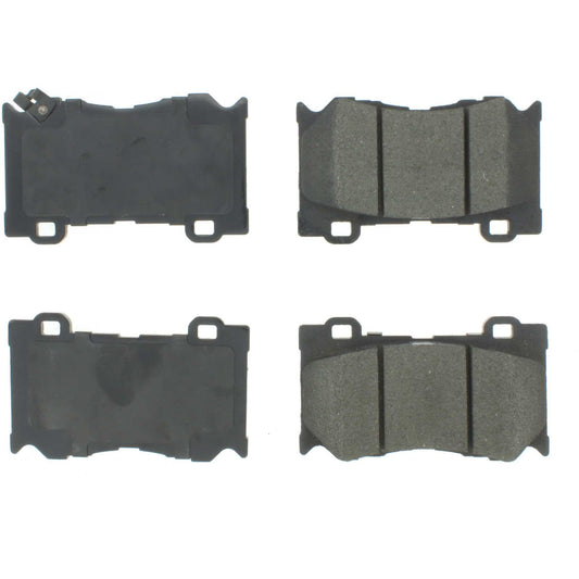 Top View of Front Disc Brake Pad Set CENTRIC 102.13460