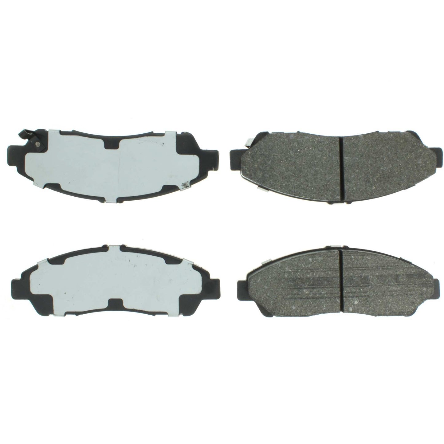 Top View of Front Disc Brake Pad Set CENTRIC 102.13780