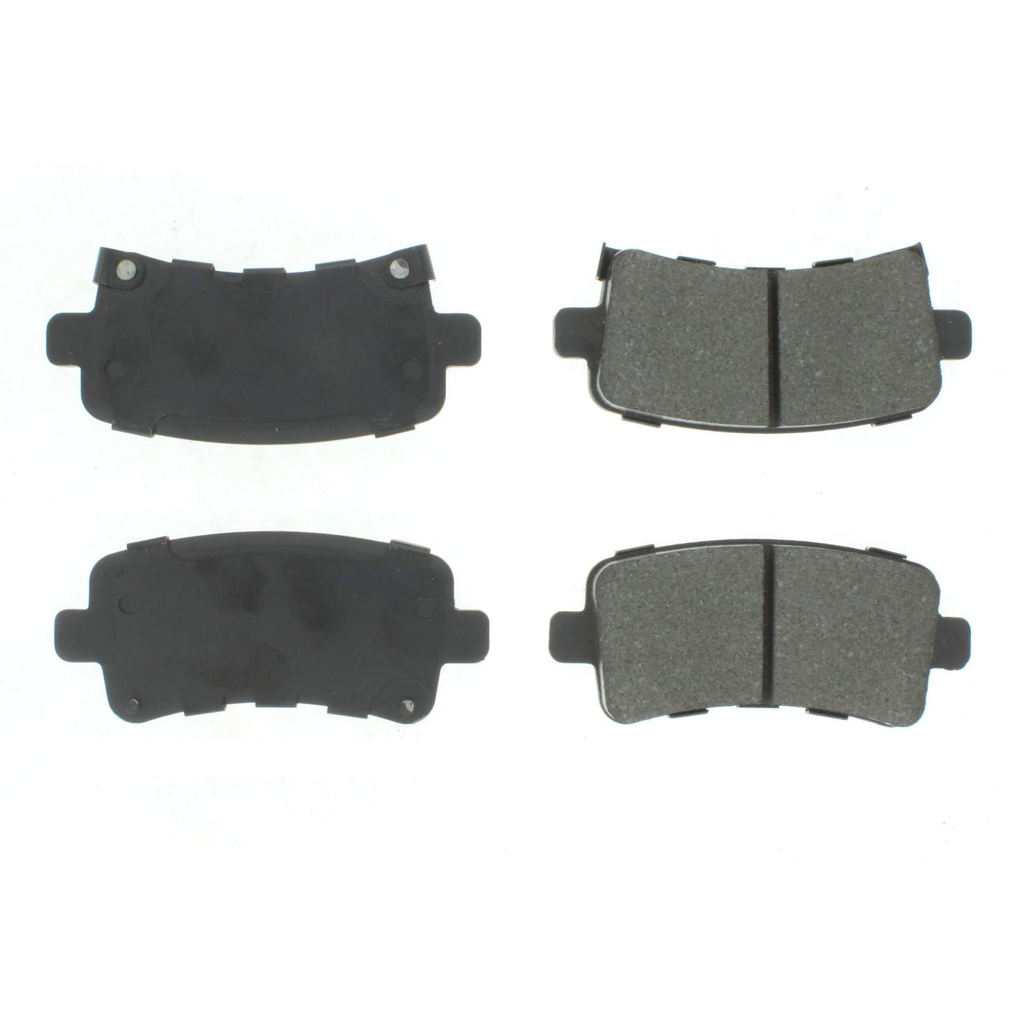 Top View of Rear Disc Brake Pad Set CENTRIC 102.14300