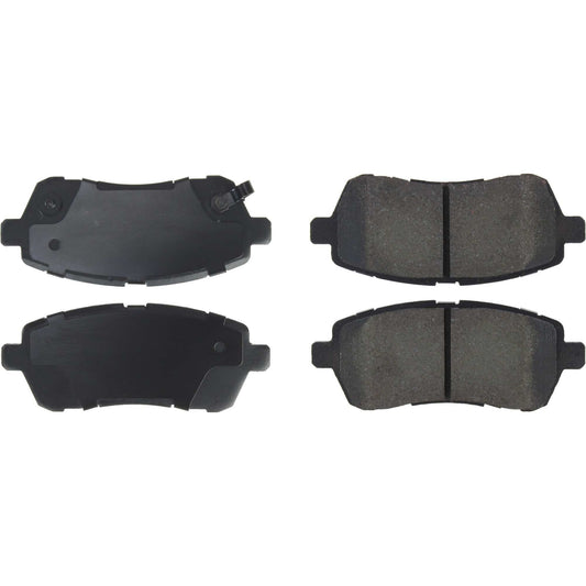 Top View of Front Disc Brake Pad Set CENTRIC 102.14540