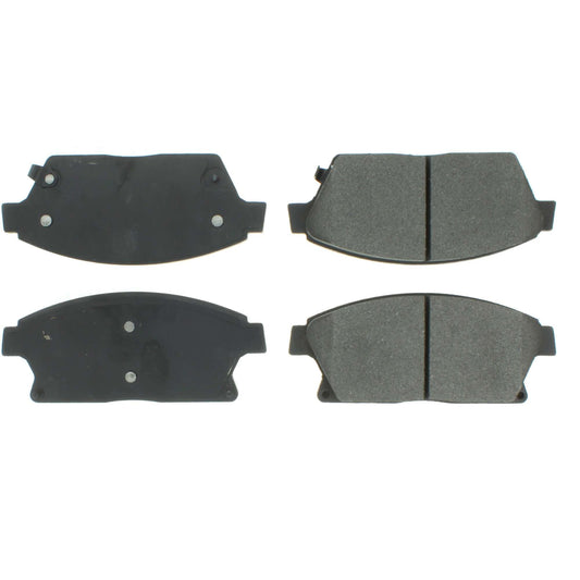 Top View of Front Disc Brake Pad Set CENTRIC 102.14670