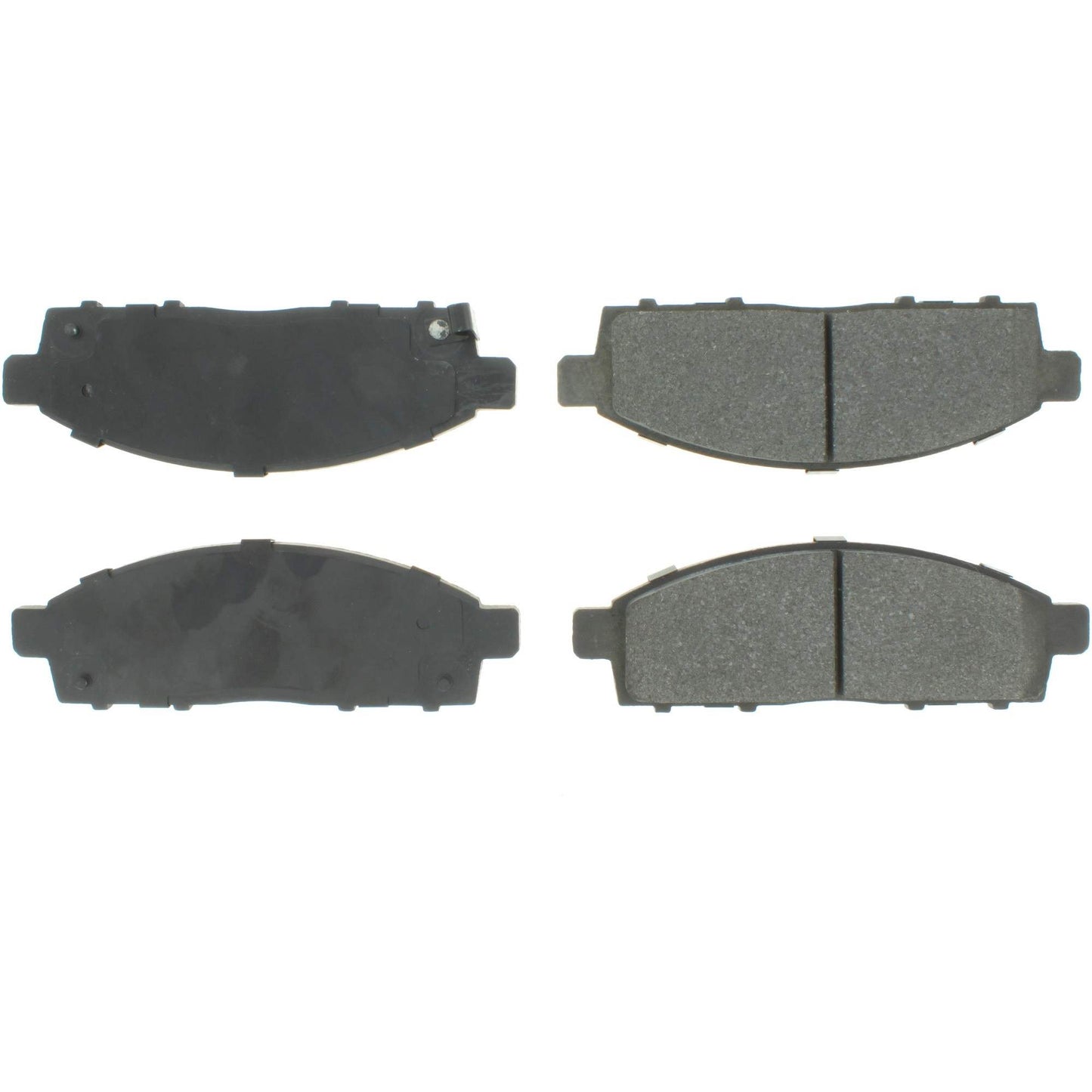 Top View of Front Disc Brake Pad Set CENTRIC 102.15190