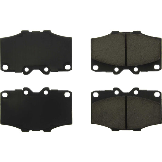 Top View of Front Disc Brake Pad Set CENTRIC 103.01370