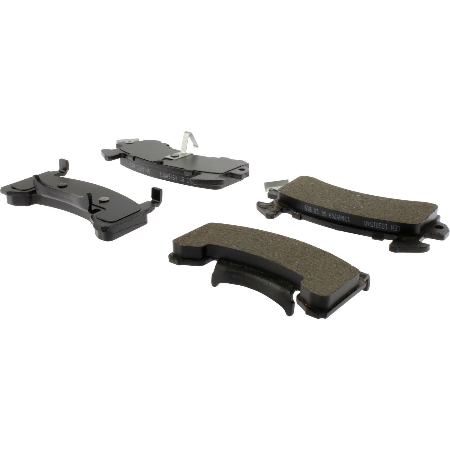 Angle View of Front Disc Brake Pad Set CENTRIC 103.01540