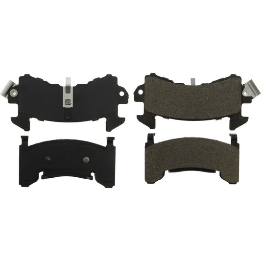 Top View of Front Disc Brake Pad Set CENTRIC 103.01540