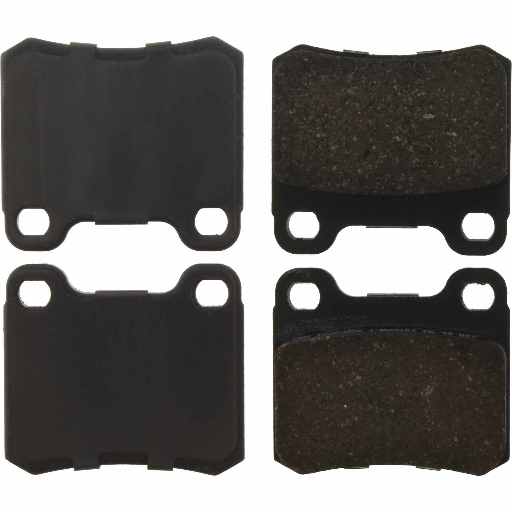 Top View of Rear Disc Brake Pad Set CENTRIC 103.03350