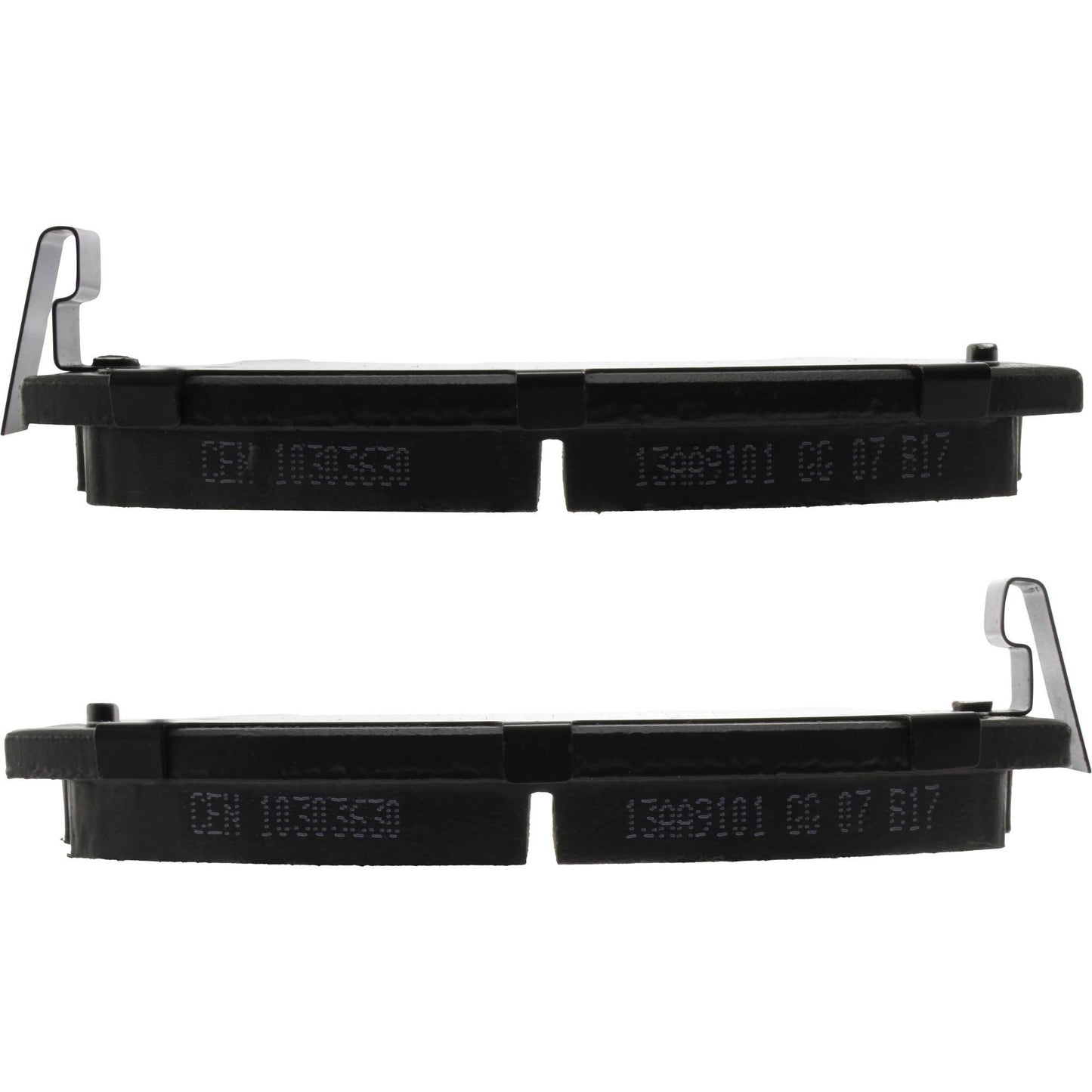 Side View of Front Disc Brake Pad Set CENTRIC 103.03630