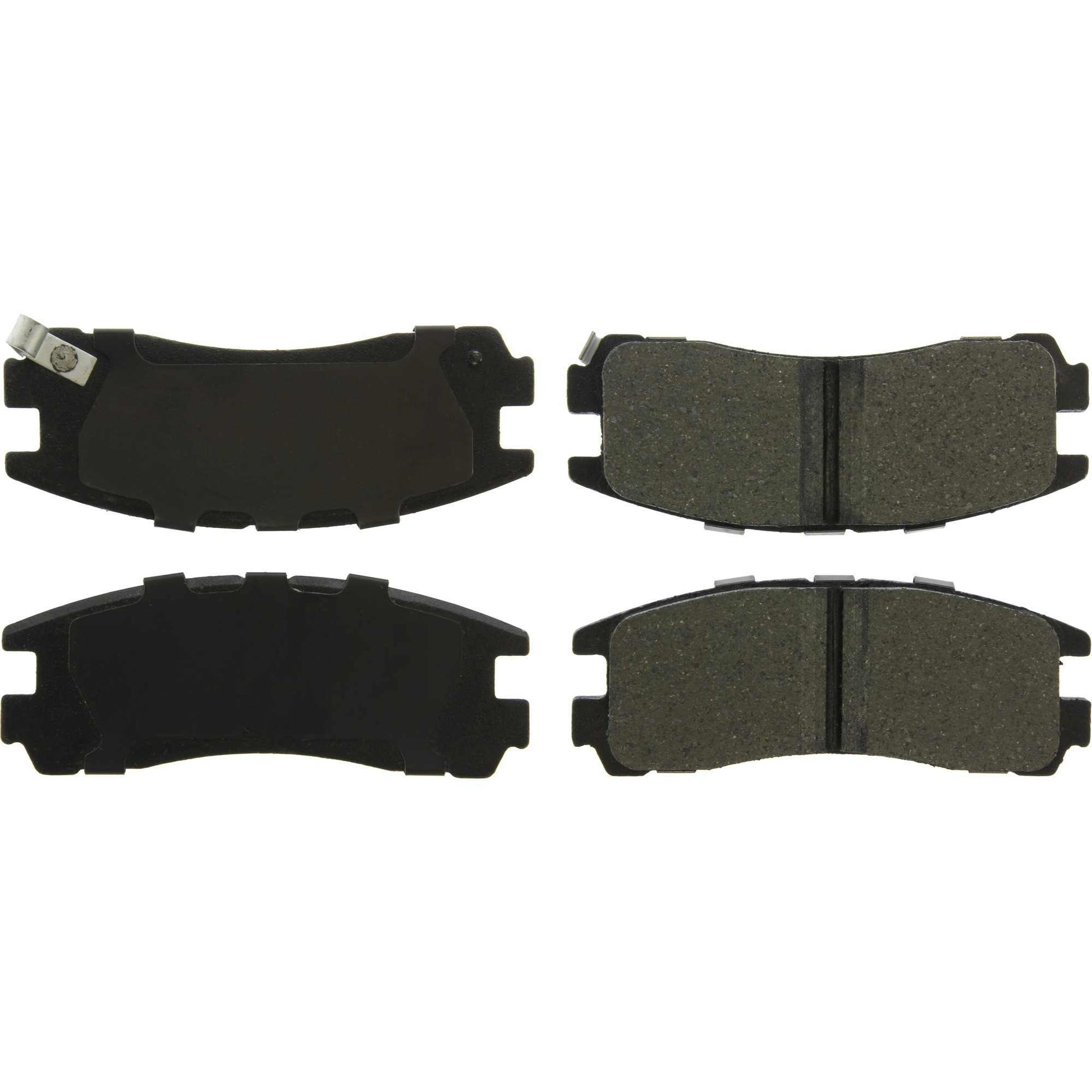 Top View of Rear Disc Brake Pad Set CENTRIC 103.03830