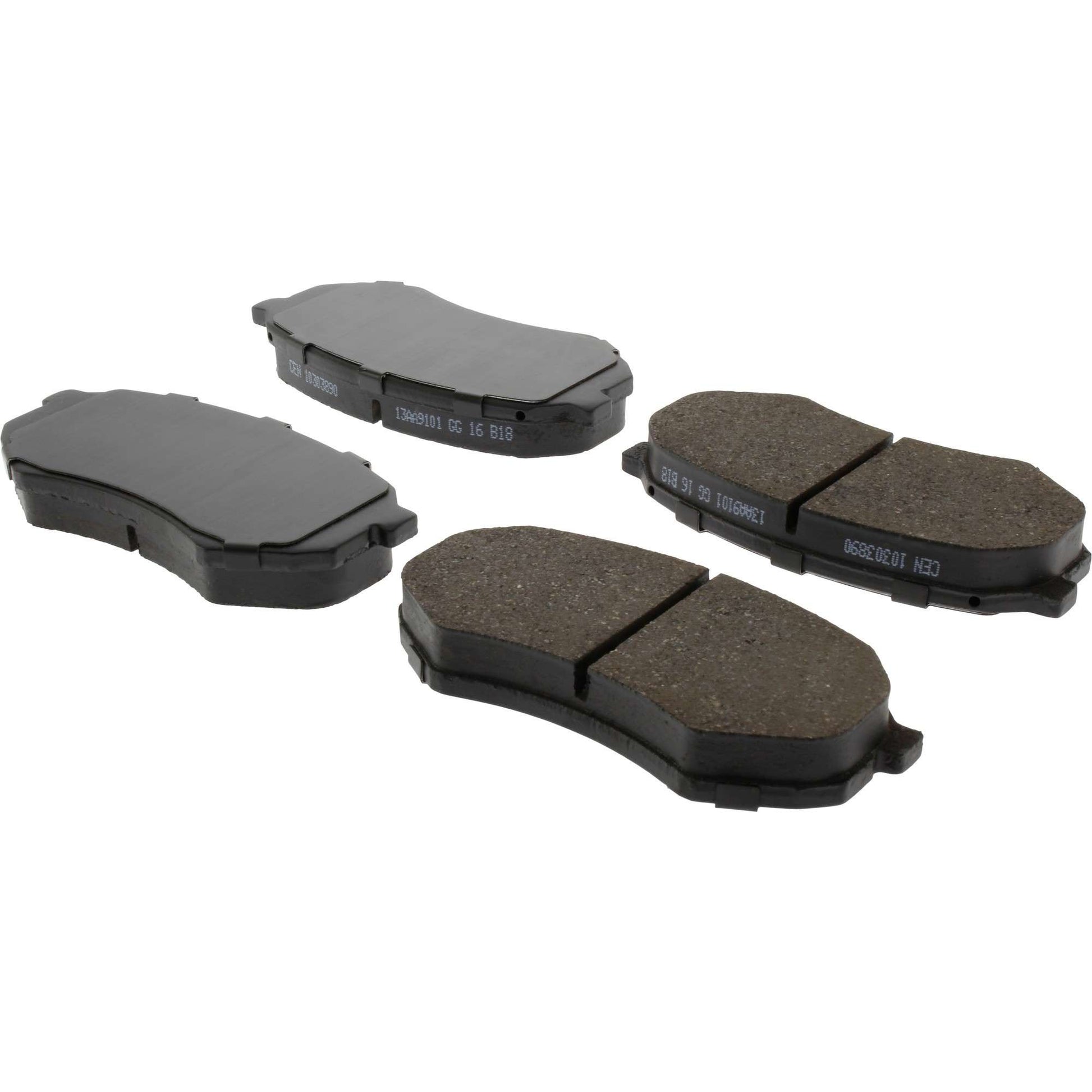 Angle View of Front Disc Brake Pad Set CENTRIC 103.03890