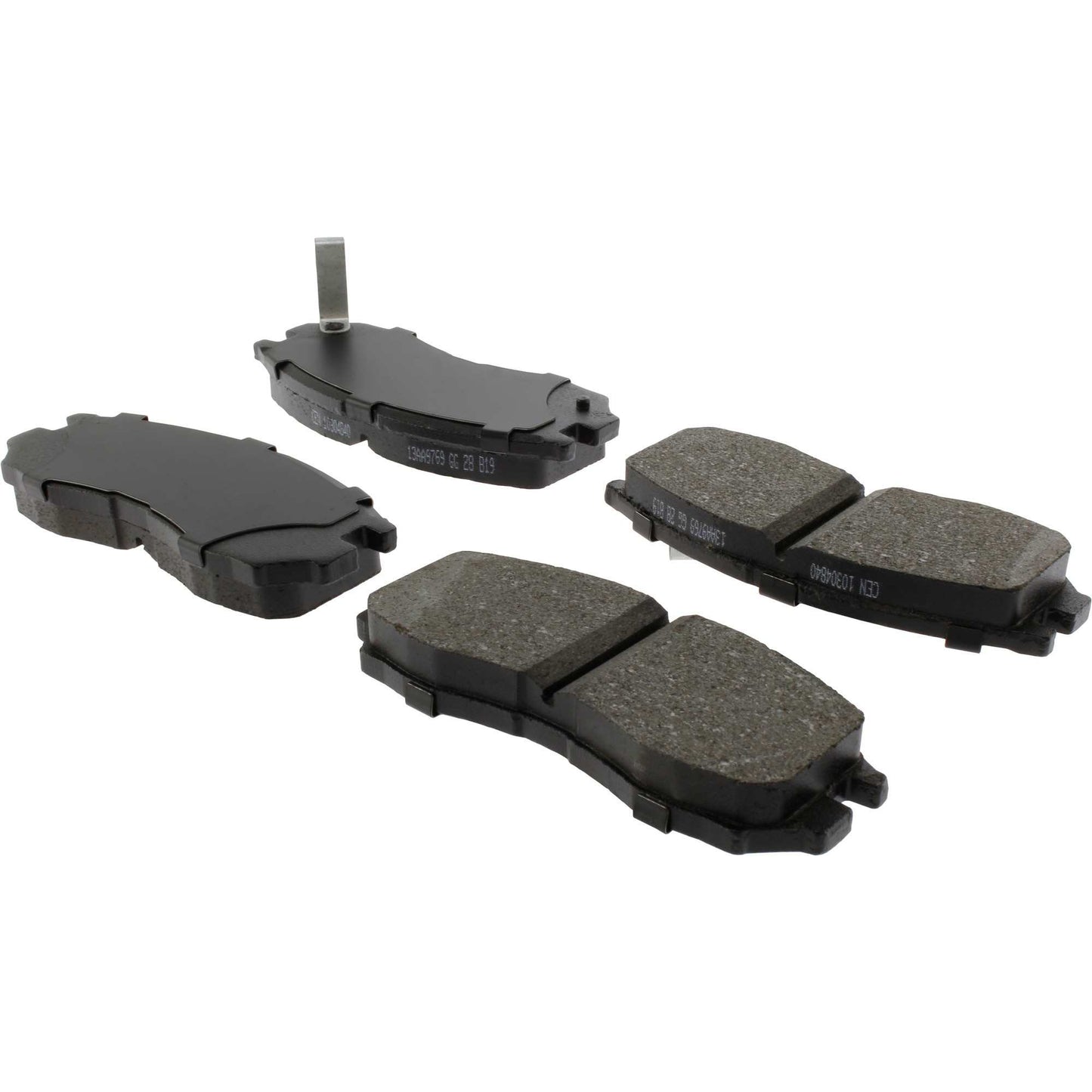 Angle View of Front Disc Brake Pad Set CENTRIC 103.04840