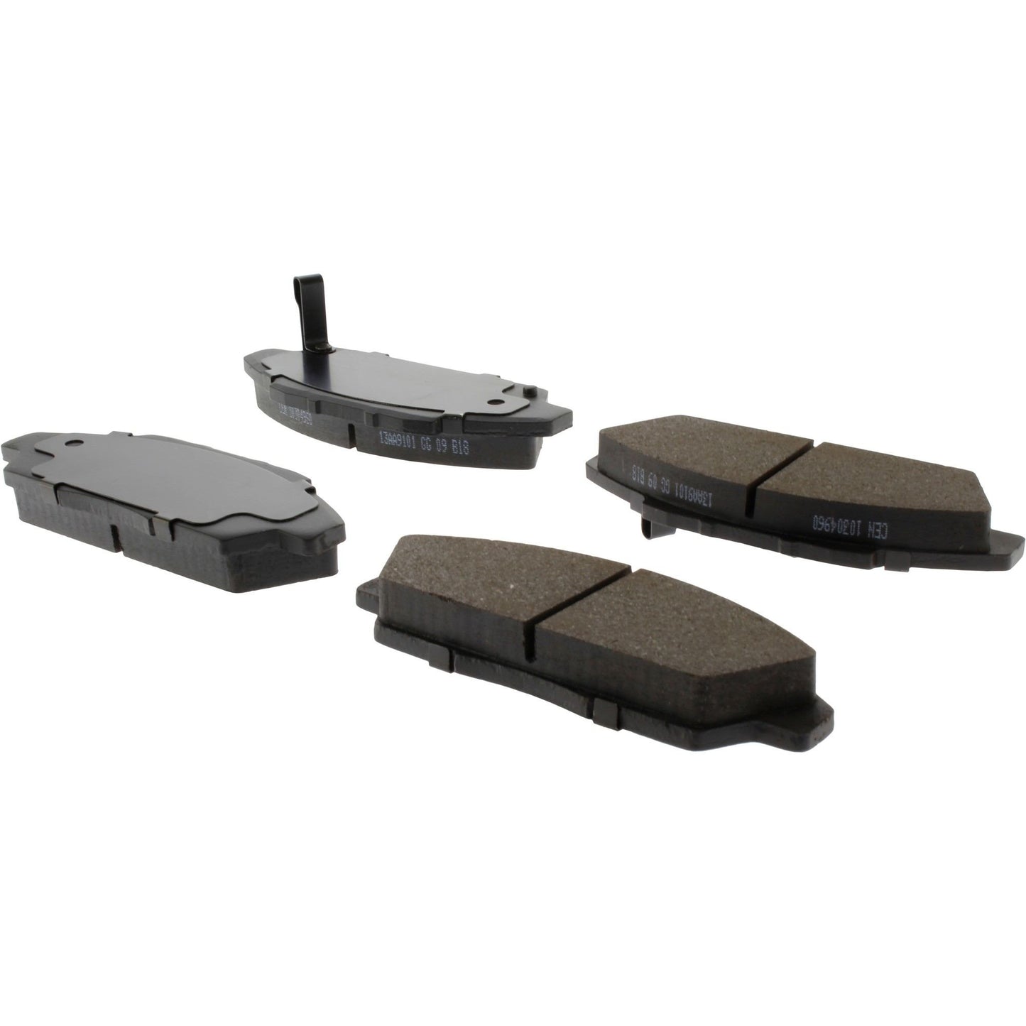 Angle View of Front Disc Brake Pad Set CENTRIC 103.04960