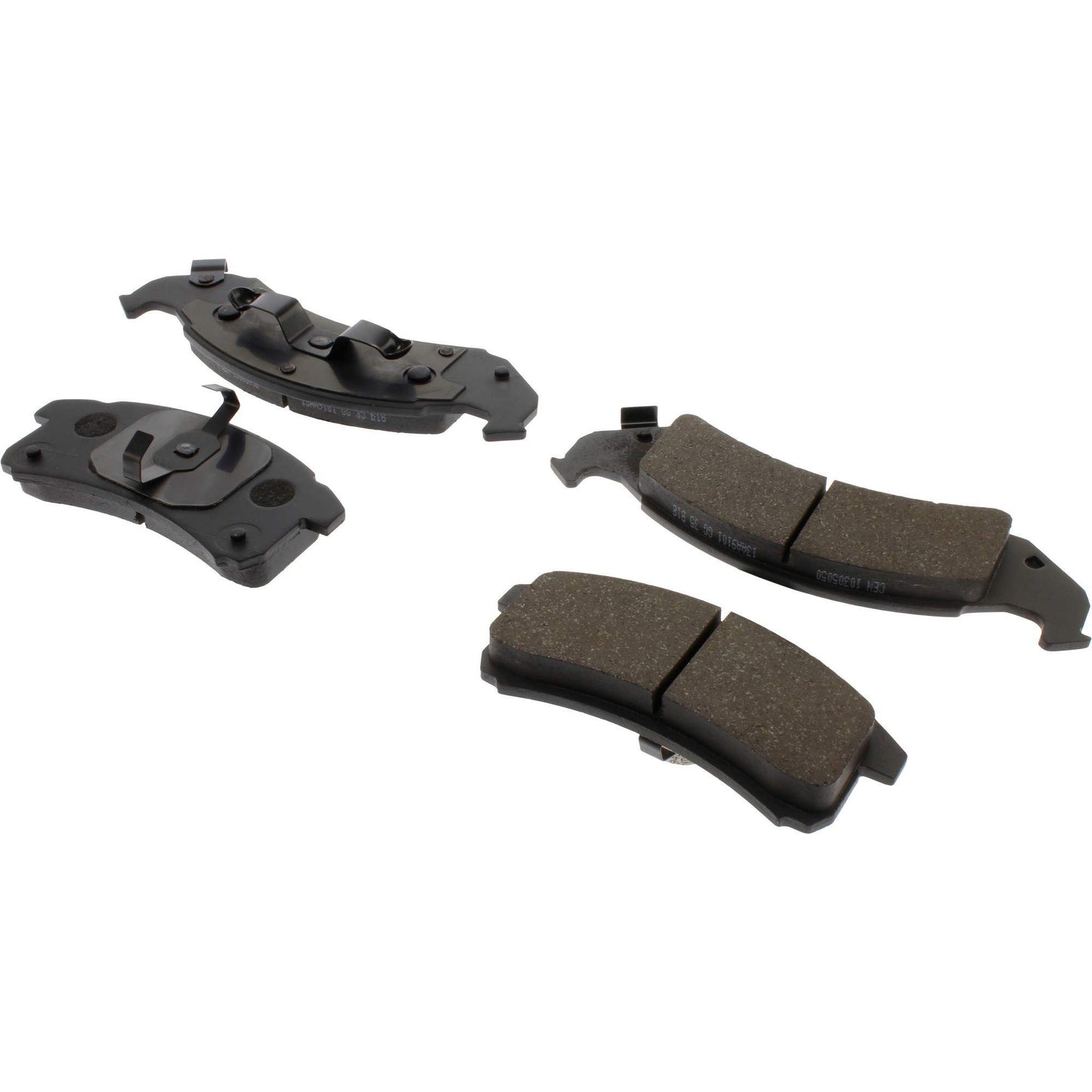 Angle View of Front Disc Brake Pad Set CENTRIC 103.05050