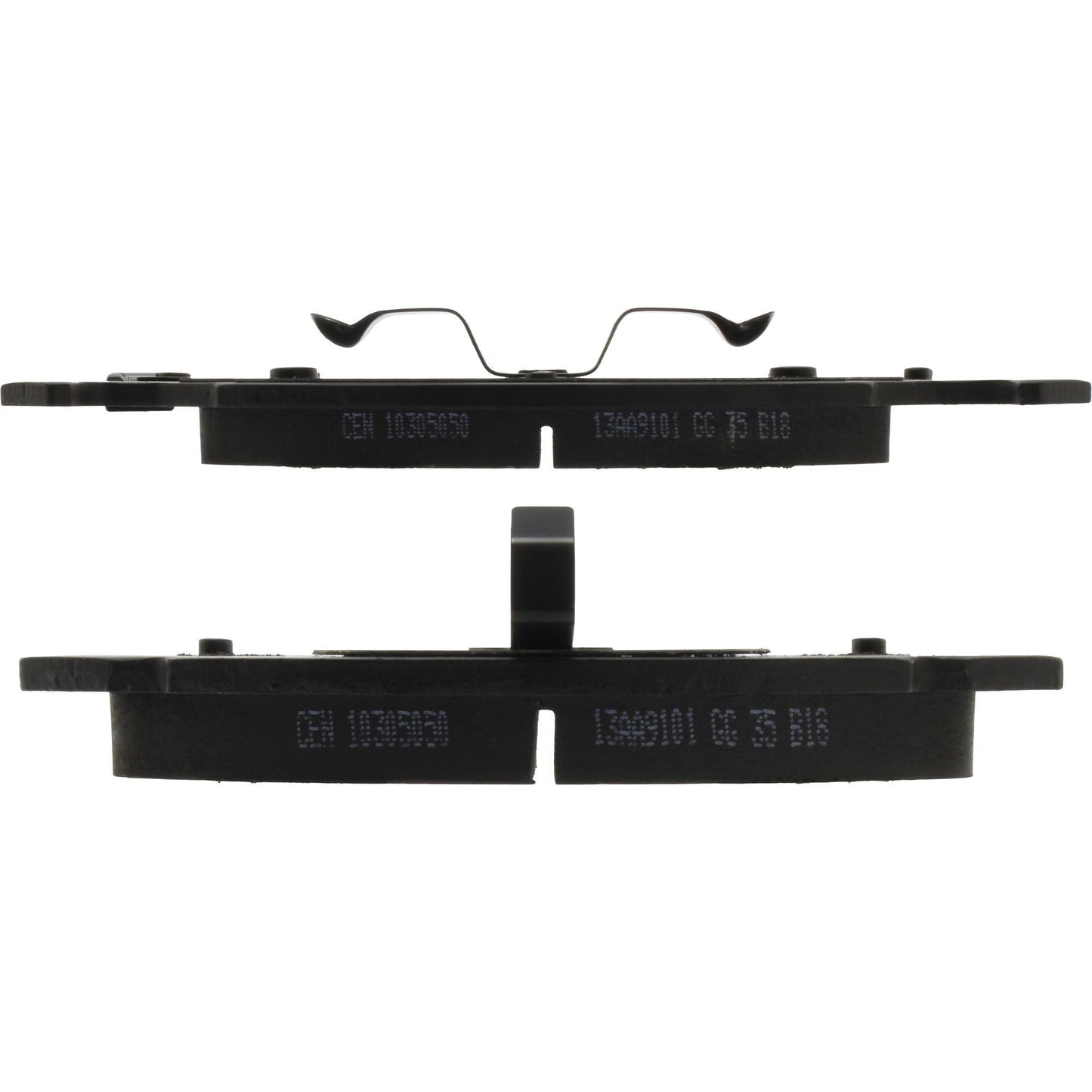 Side View of Front Disc Brake Pad Set CENTRIC 103.05050