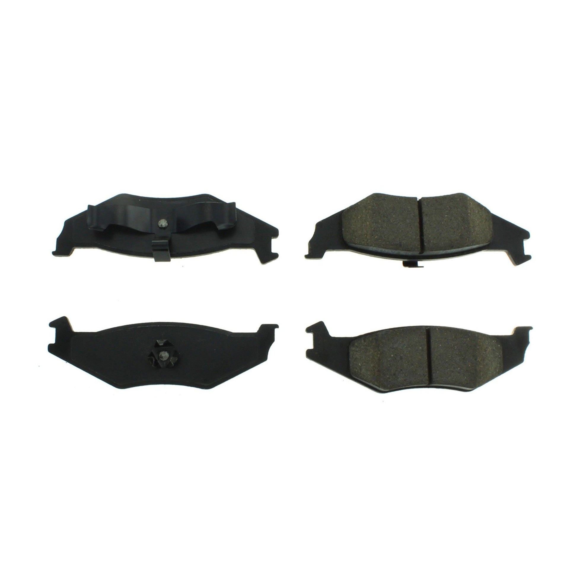 Top View of Rear Disc Brake Pad Set CENTRIC 103.05120