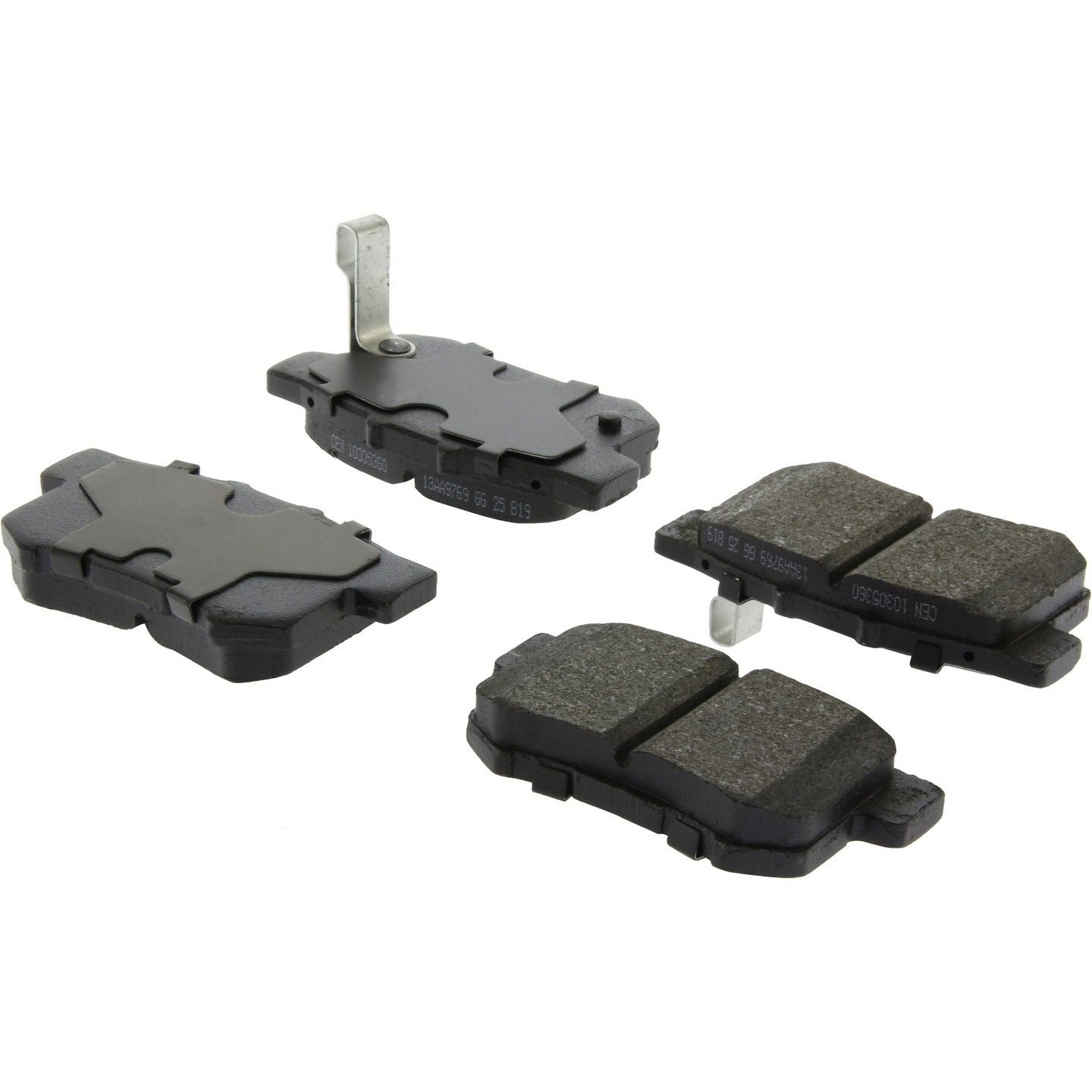 Angle View of Rear Disc Brake Pad Set CENTRIC 103.05360