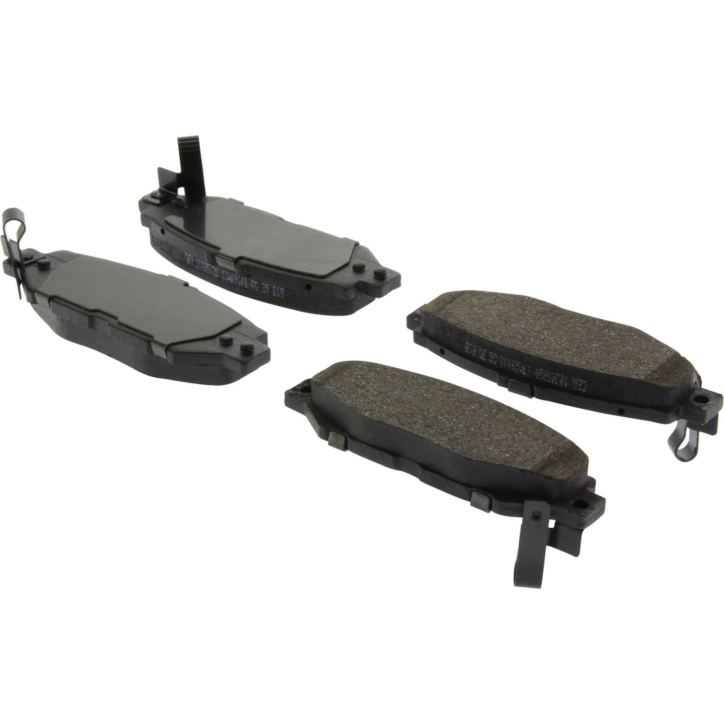 Angle View of Rear Disc Brake Pad Set CENTRIC 103.05720