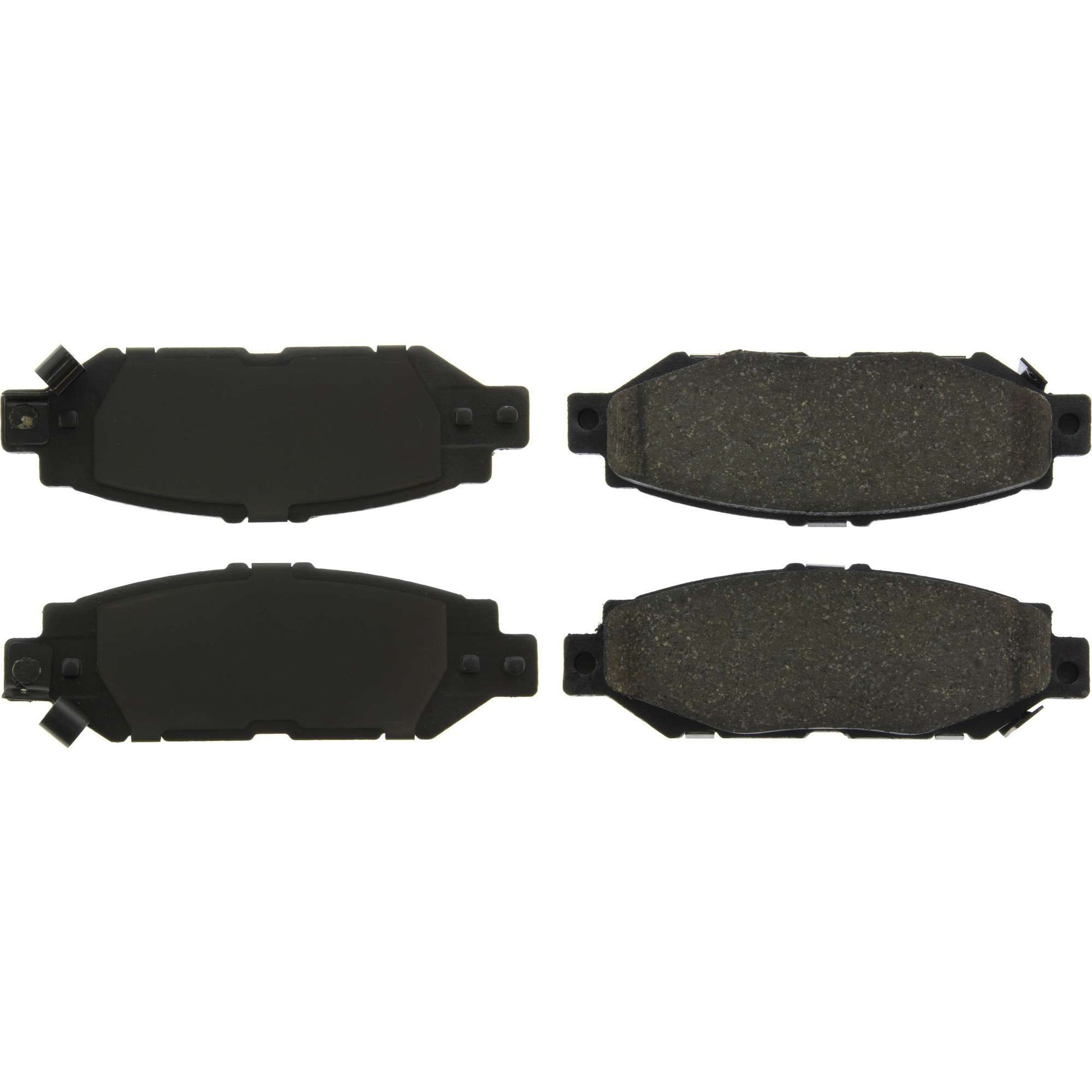 Top View of Rear Disc Brake Pad Set CENTRIC 103.05720