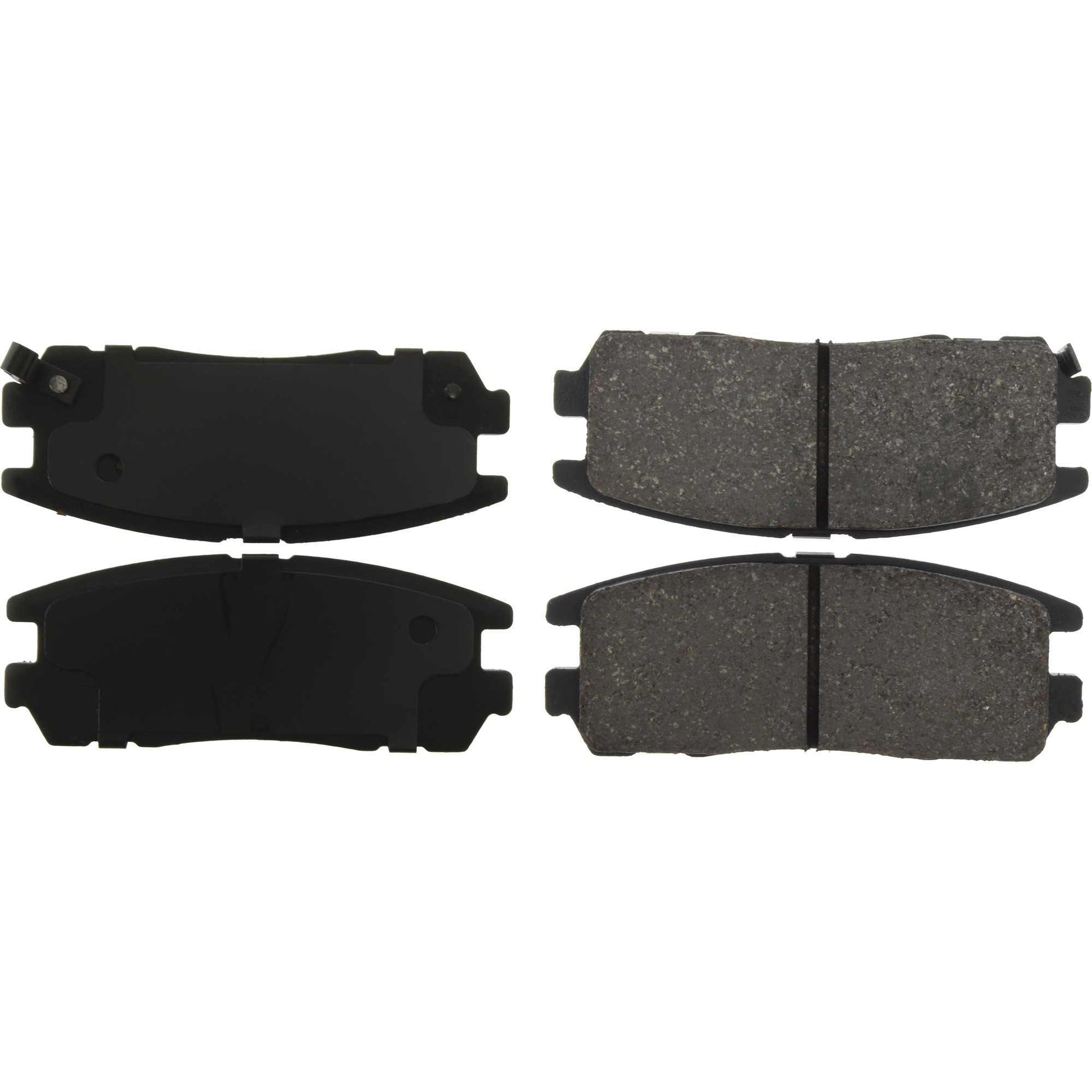 Top View of Rear Disc Brake Pad Set CENTRIC 103.05800