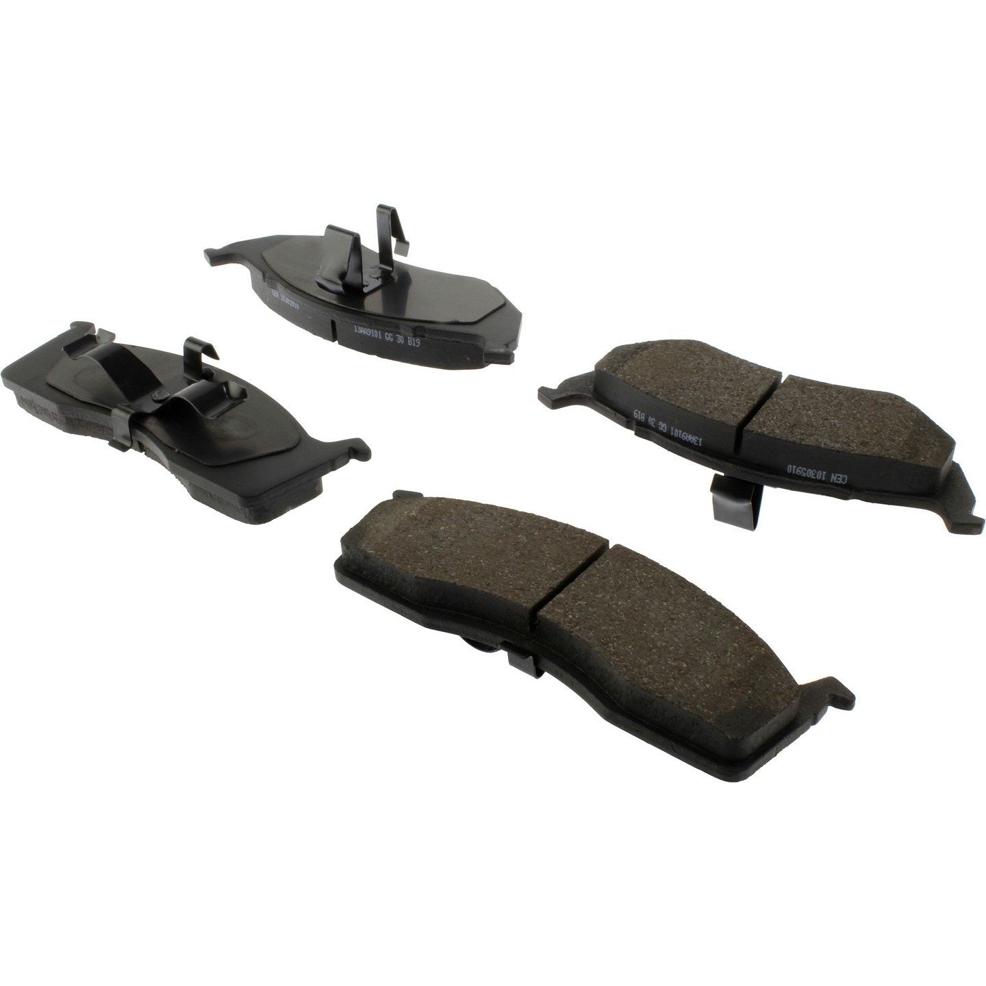 Angle View of Front Disc Brake Pad Set CENTRIC 103.05910