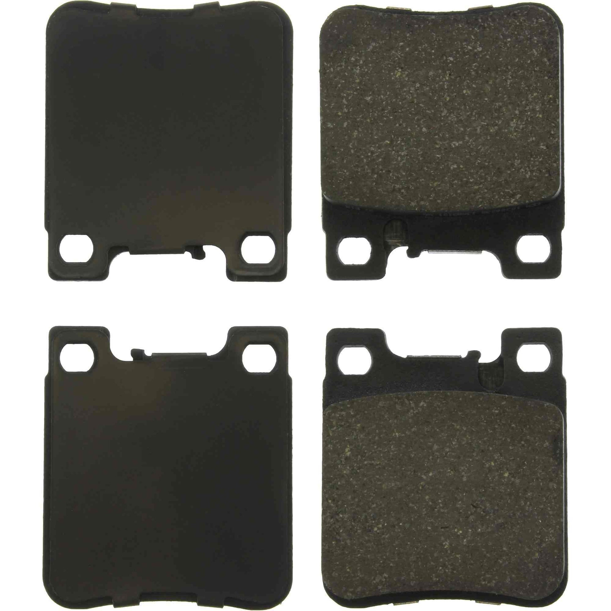 Top View of Rear Disc Brake Pad Set CENTRIC 103.06030