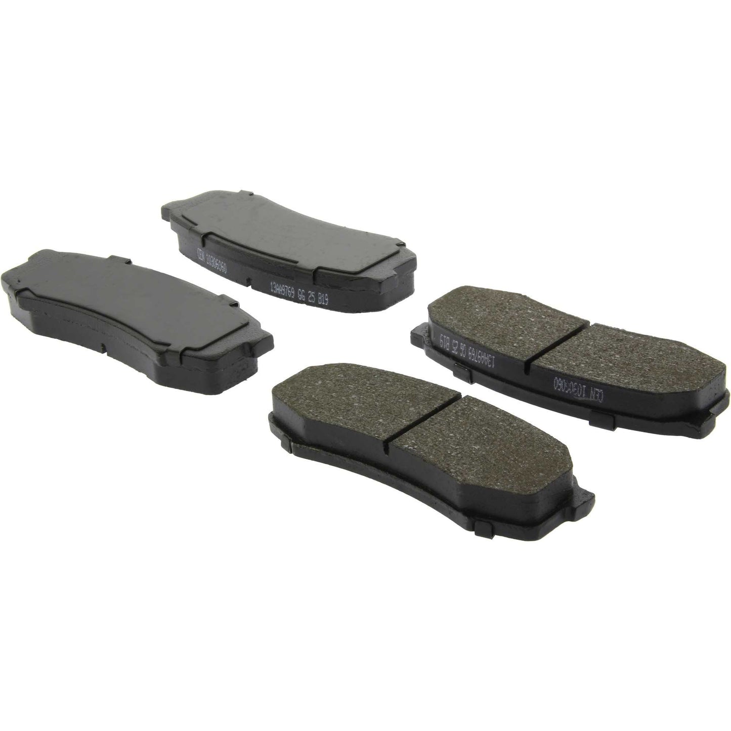 Angle View of Rear Disc Brake Pad Set CENTRIC 103.06060