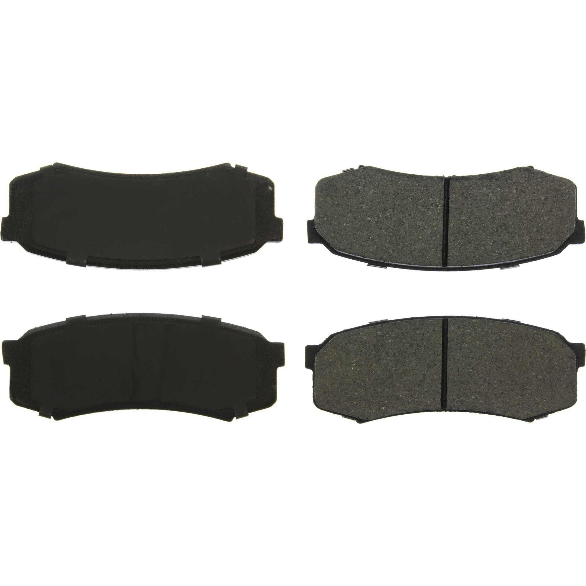 Top View of Rear Disc Brake Pad Set CENTRIC 103.06060