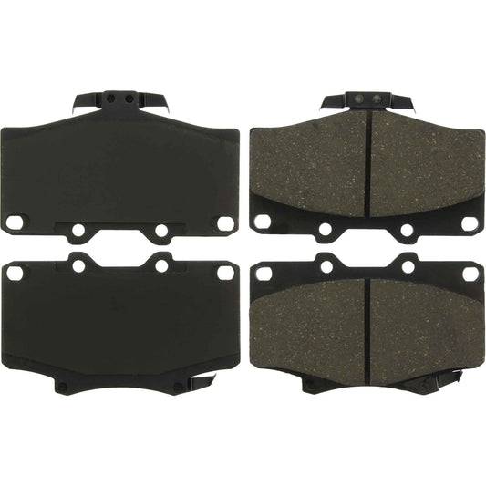 Top View of Front Disc Brake Pad Set CENTRIC 103.06110