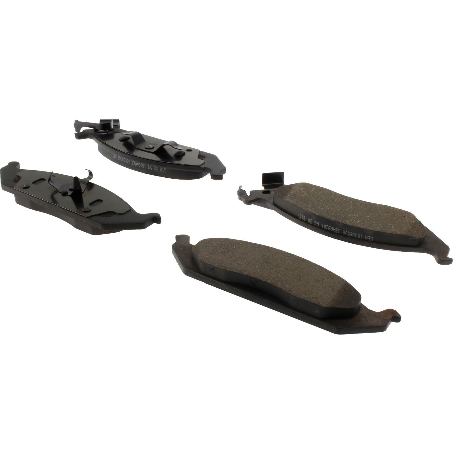 Angle View of Front Disc Brake Pad Set CENTRIC 103.06500