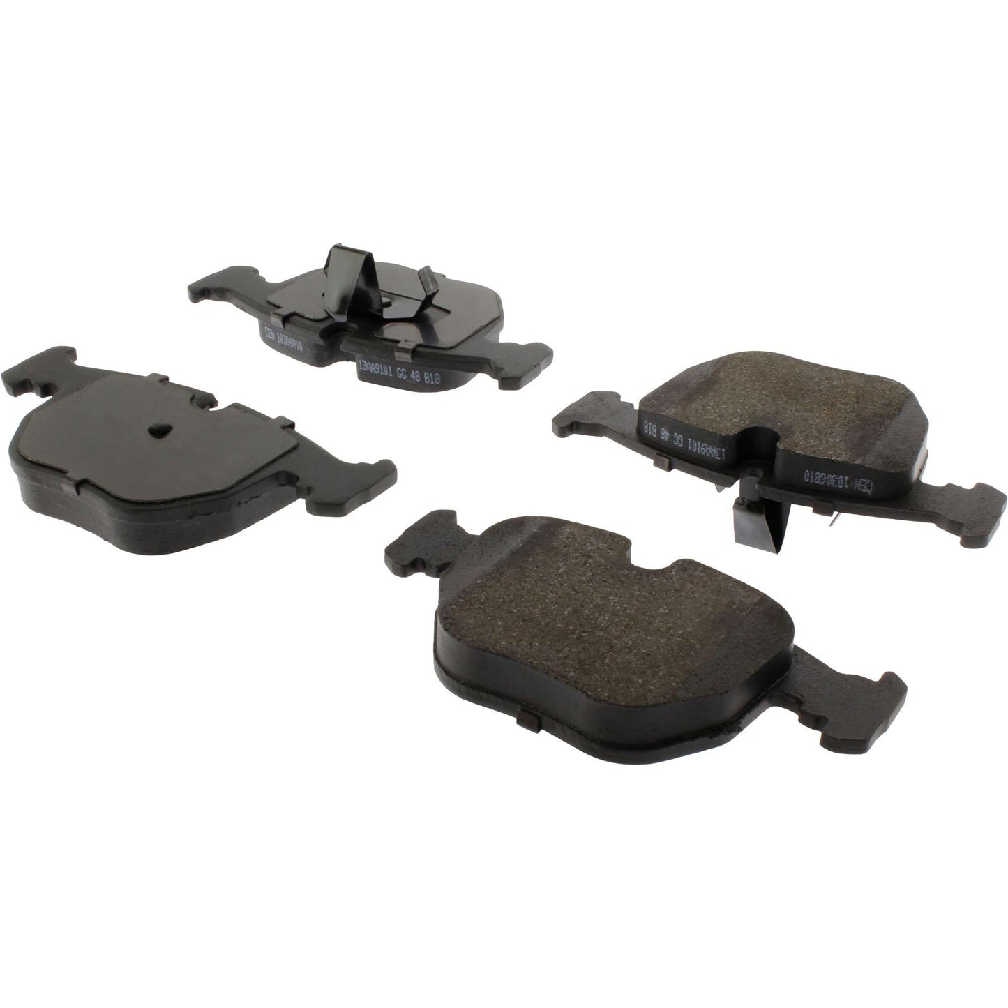 Angle View of Front Disc Brake Pad Set CENTRIC 103.06810