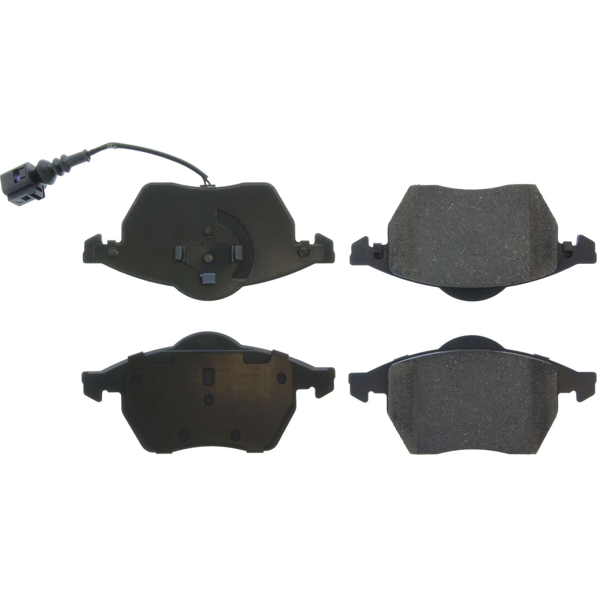 Top View of Front Disc Brake Pad Set CENTRIC 103.06871