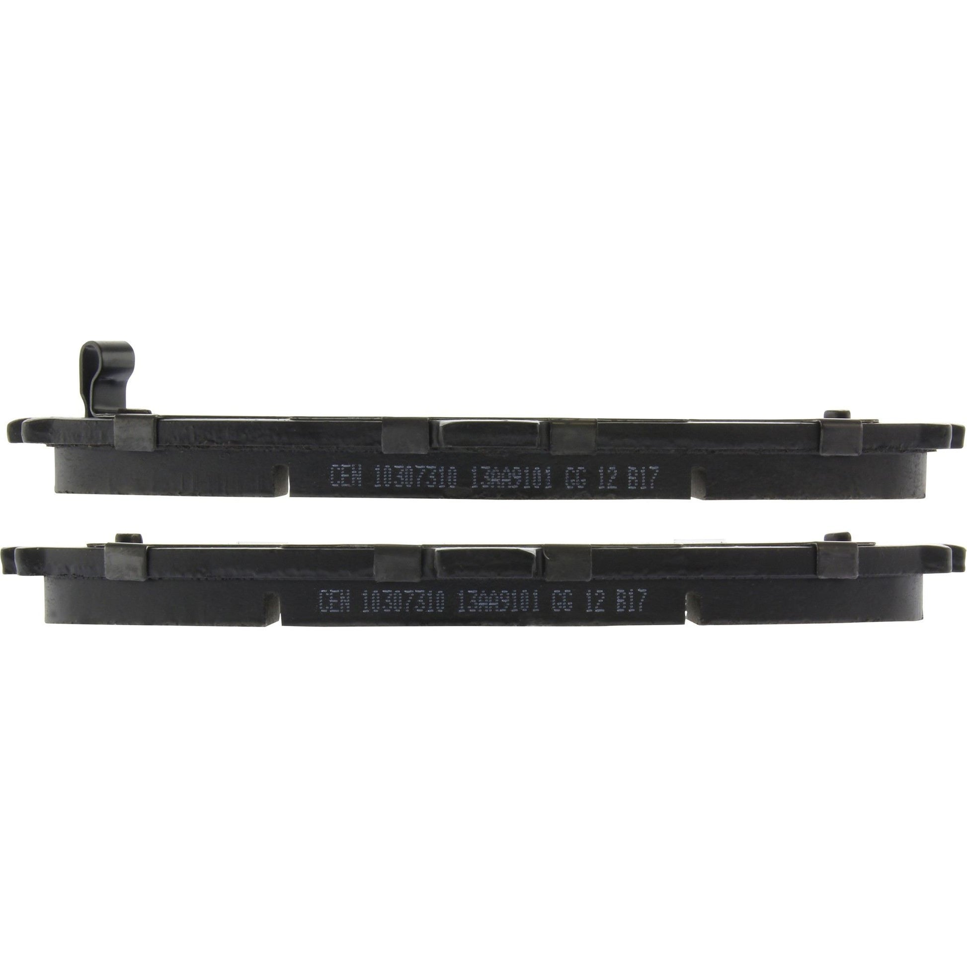 Side View of Front Disc Brake Pad Set CENTRIC 103.07310