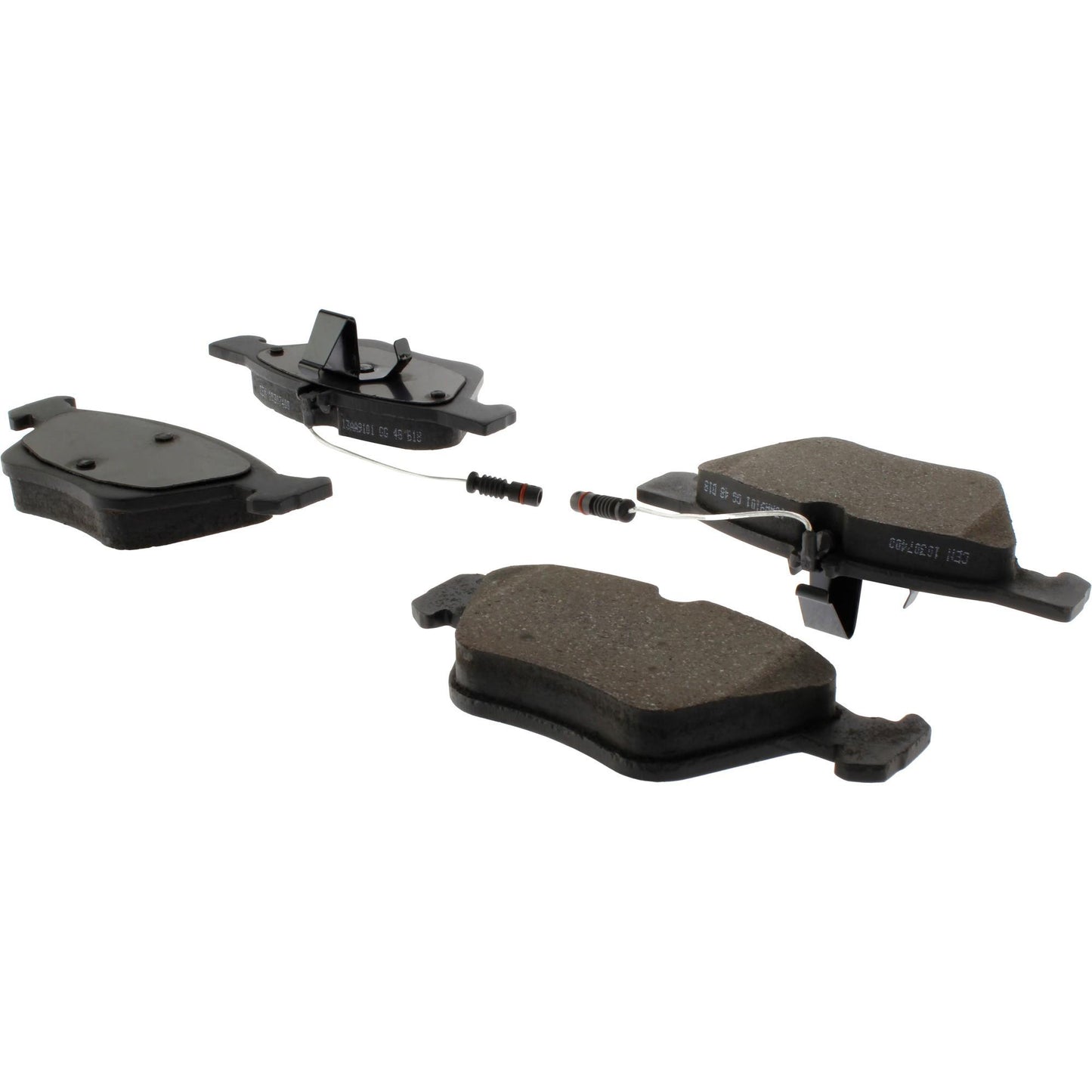 Angle View of Front Disc Brake Pad Set CENTRIC 103.07400