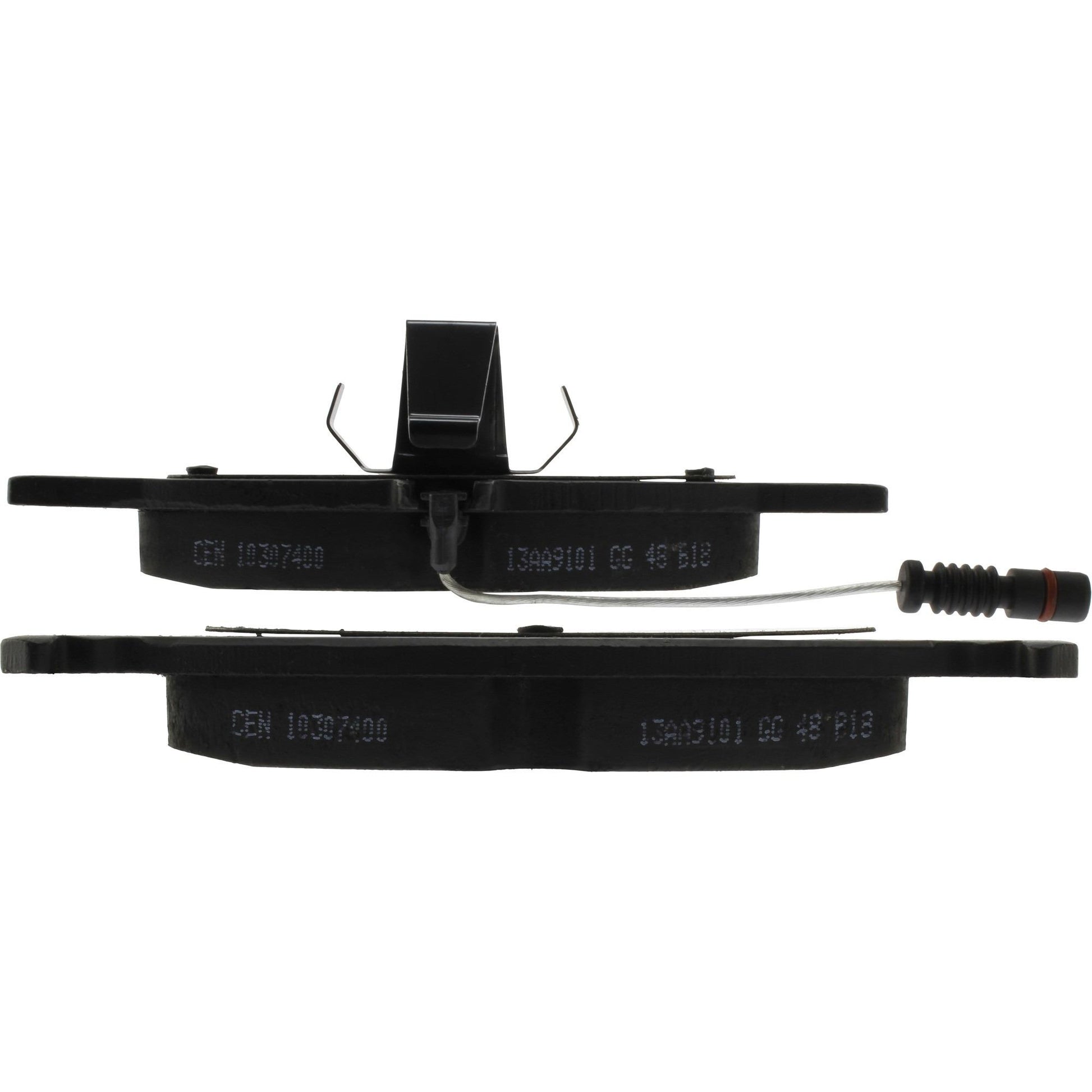 Side View of Front Disc Brake Pad Set CENTRIC 103.07400