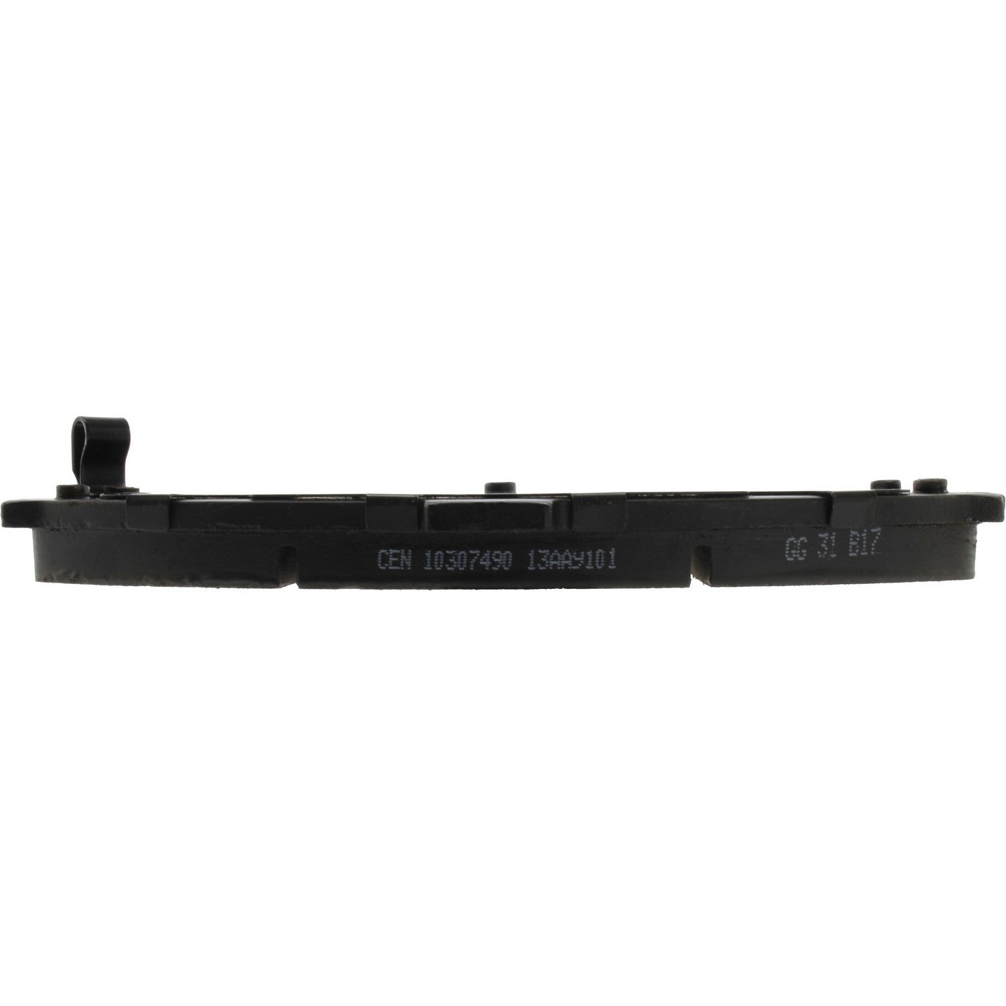 Side View of Front Disc Brake Pad Set CENTRIC 103.07490