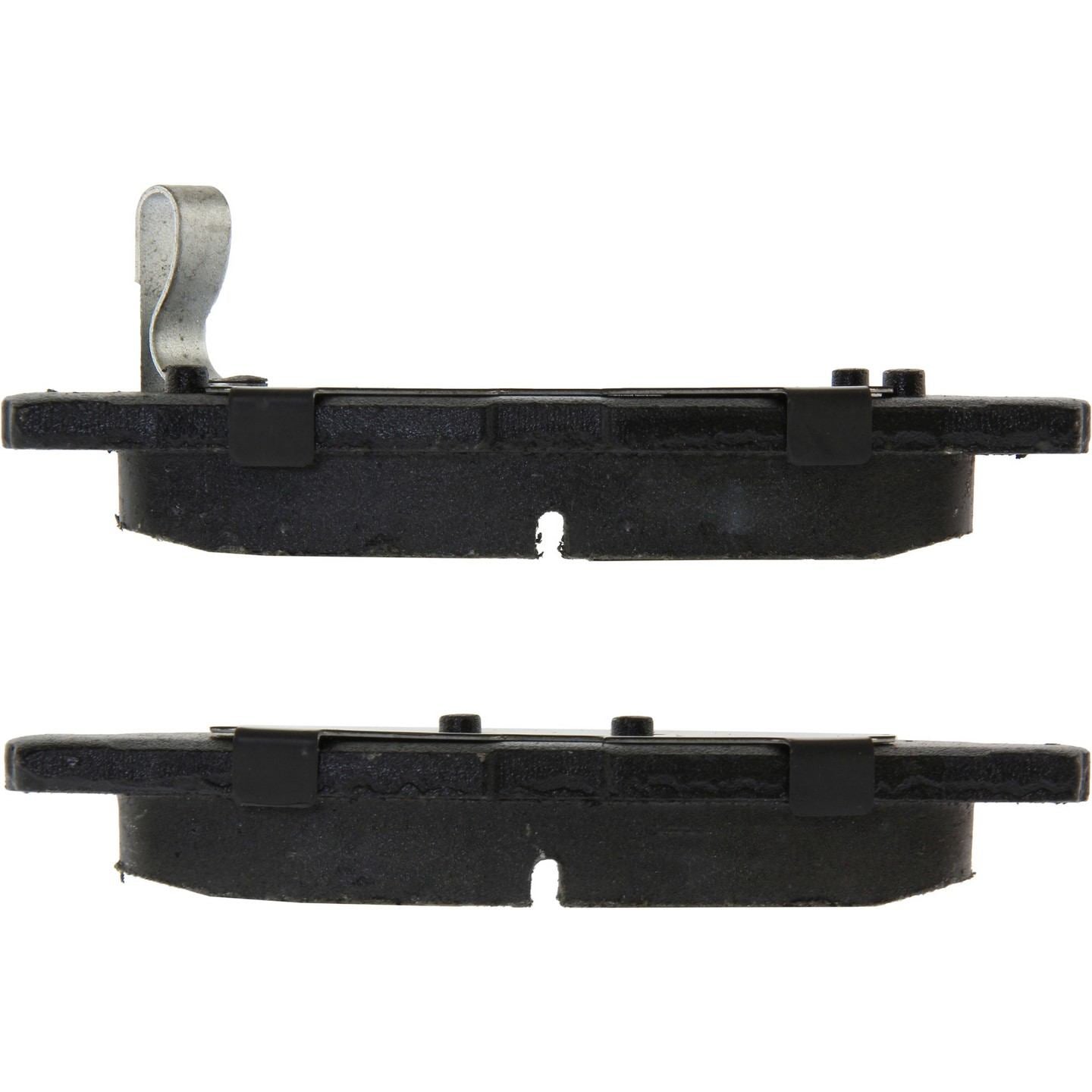 Side View of Rear Disc Brake Pad Set CENTRIC 103.08130