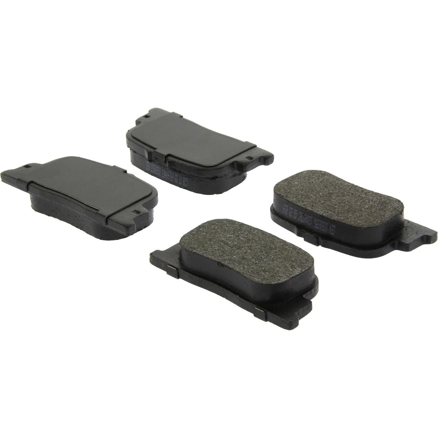 Angle View of Rear Disc Brake Pad Set CENTRIC 103.08350