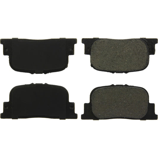 Top View of Rear Disc Brake Pad Set CENTRIC 103.08350