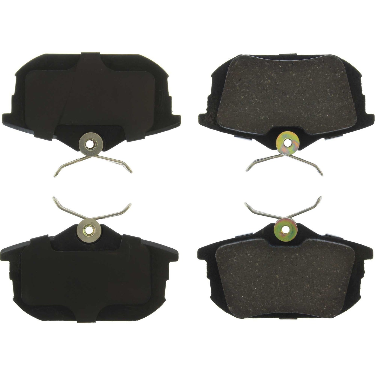 Top View of Rear Disc Brake Pad Set CENTRIC 103.08380