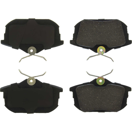 Top View of Rear Disc Brake Pad Set CENTRIC 103.08380