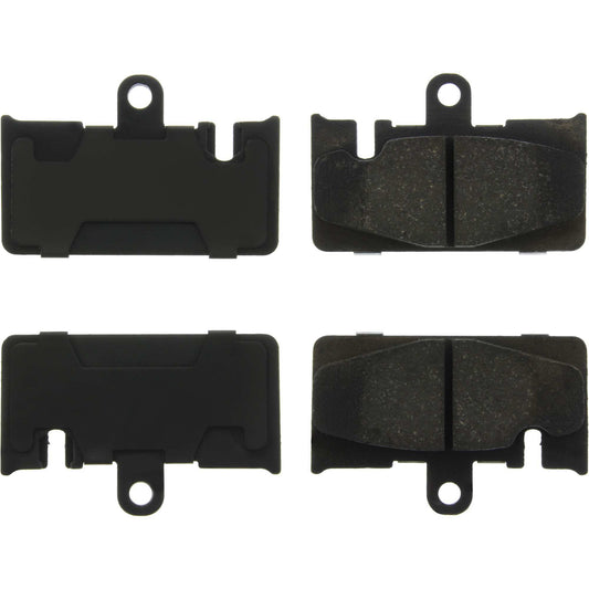 Top View of Rear Disc Brake Pad Set CENTRIC 103.08710