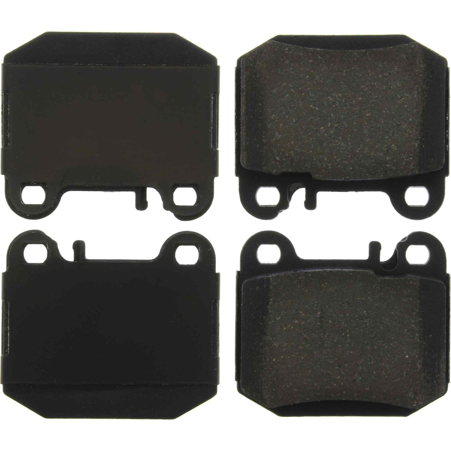 Top View of Rear Disc Brake Pad Set CENTRIC 103.08740