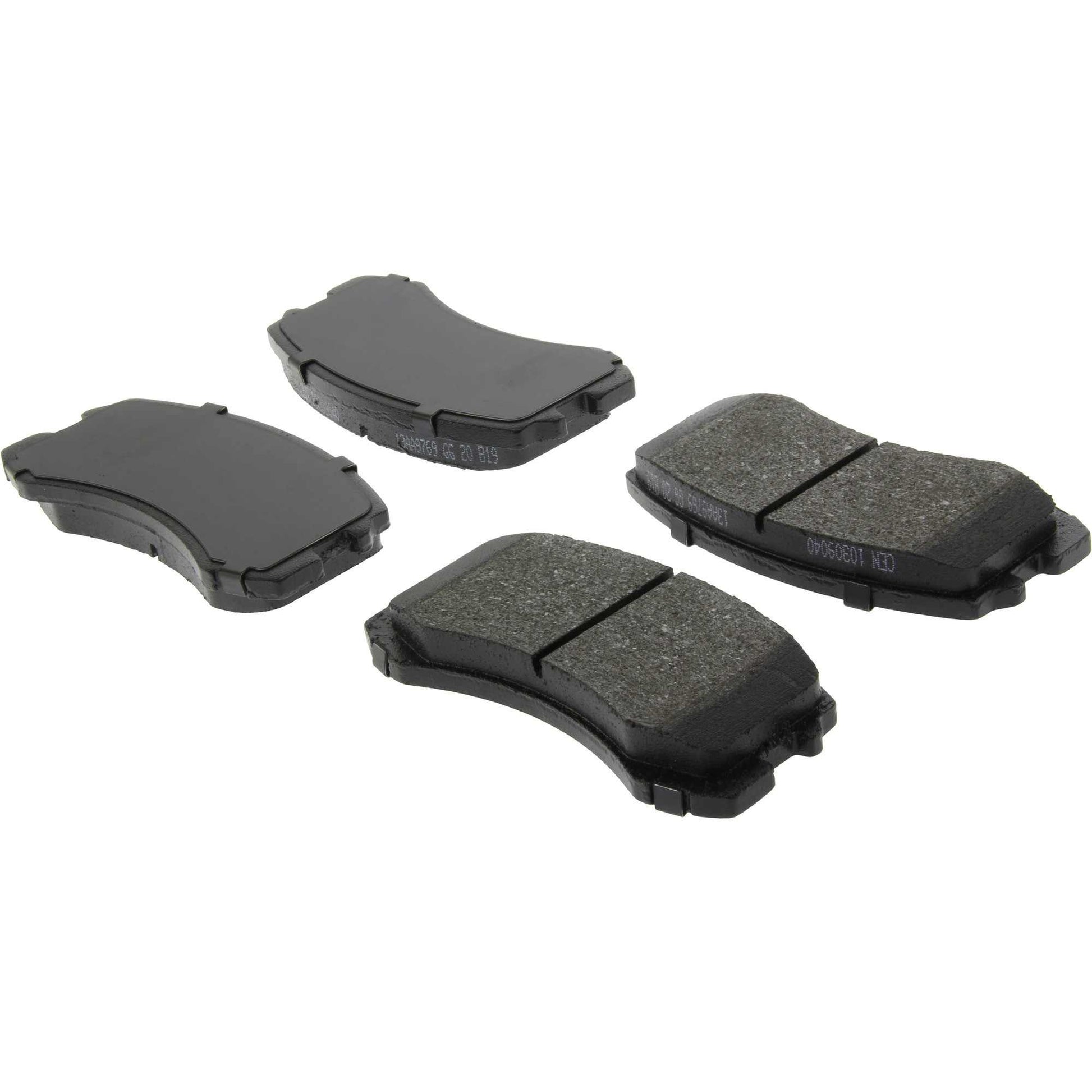 Angle View of Front Disc Brake Pad Set CENTRIC 103.09040