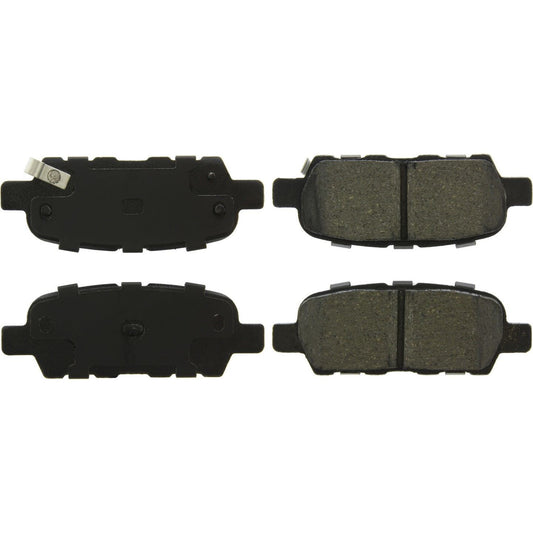 Top View of Rear Disc Brake Pad Set CENTRIC 103.09050