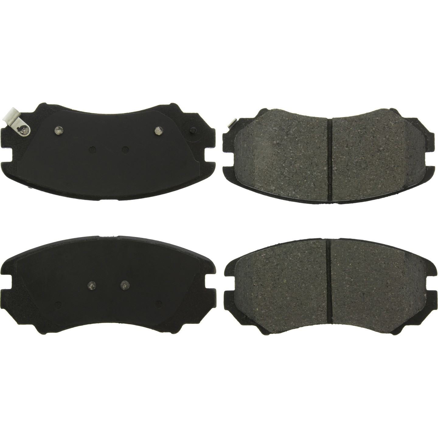 Top View of Front Disc Brake Pad Set CENTRIC 103.09240