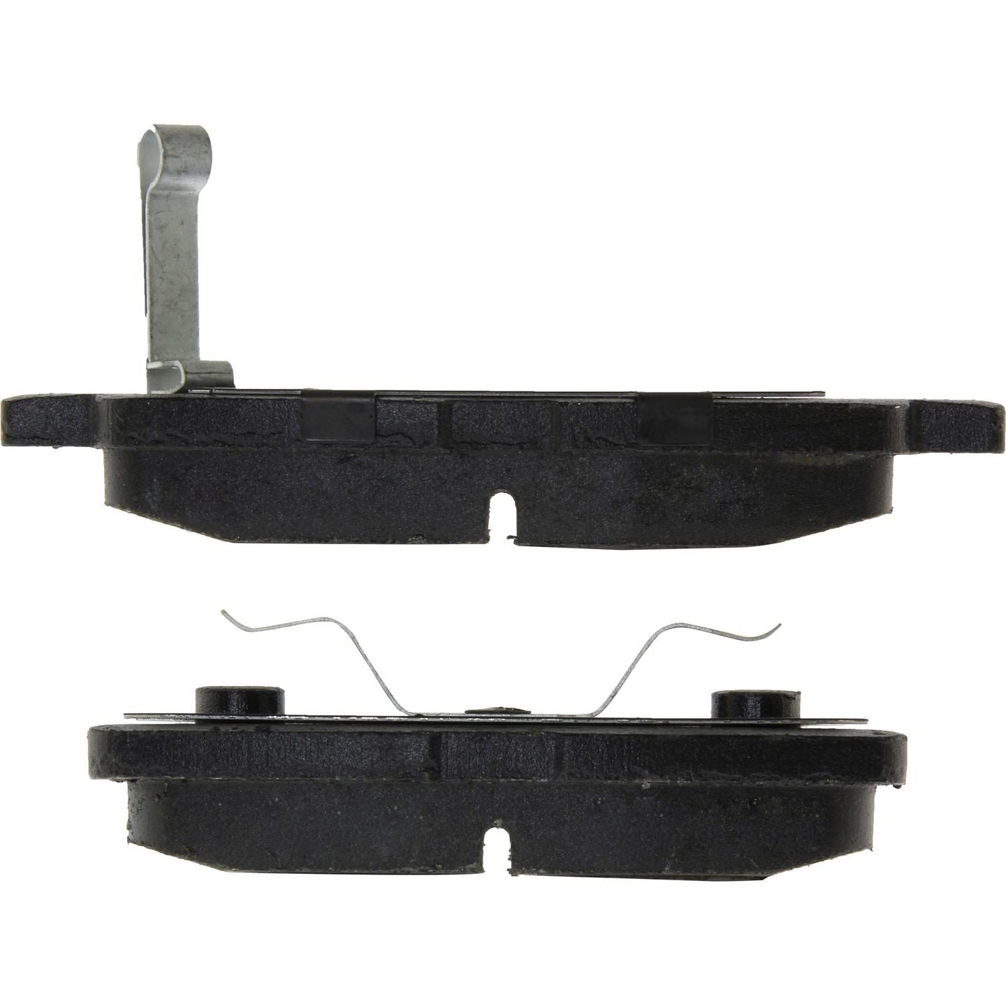 Side View of Rear Disc Brake Pad Set CENTRIC 103.10370