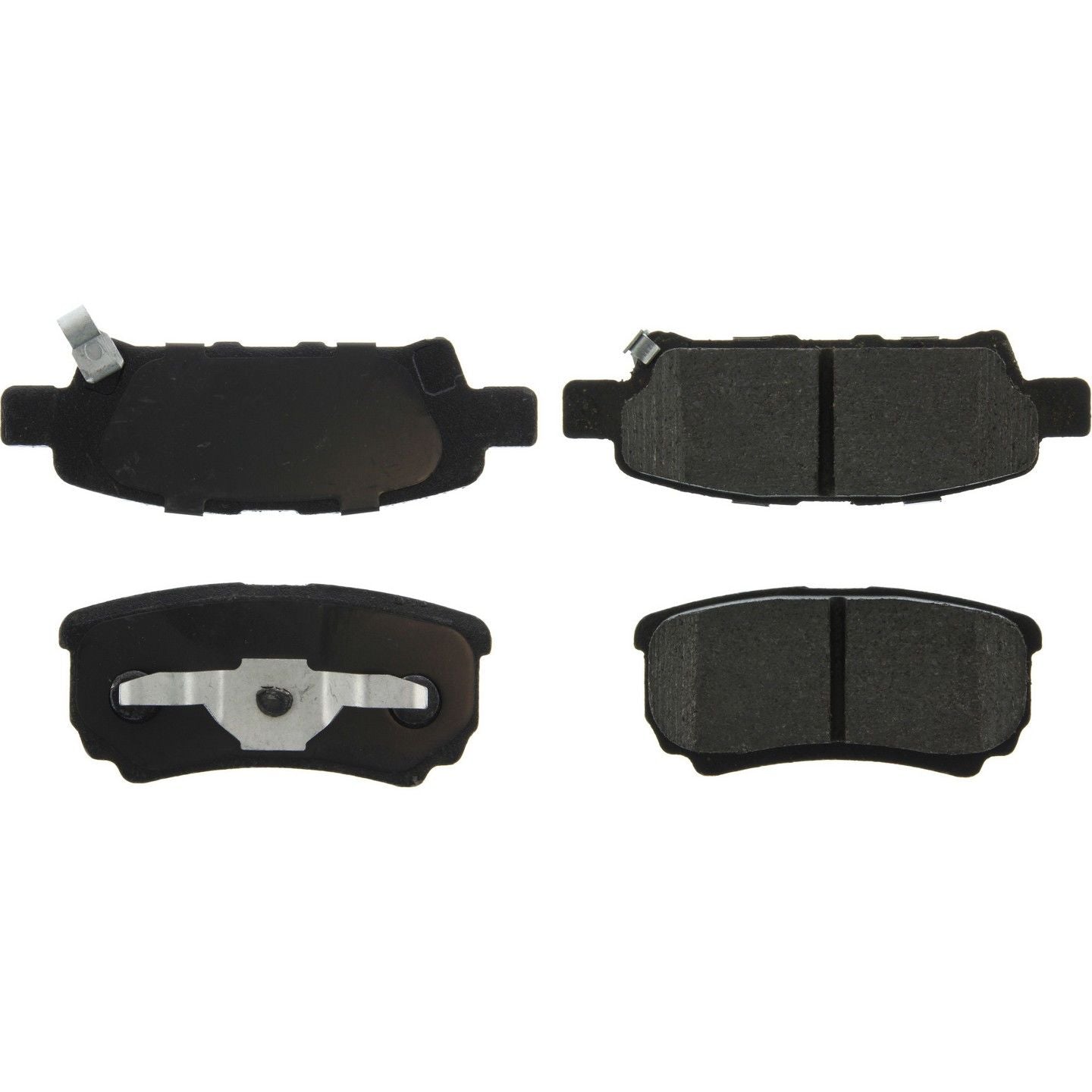 Top View of Rear Disc Brake Pad Set CENTRIC 103.10370